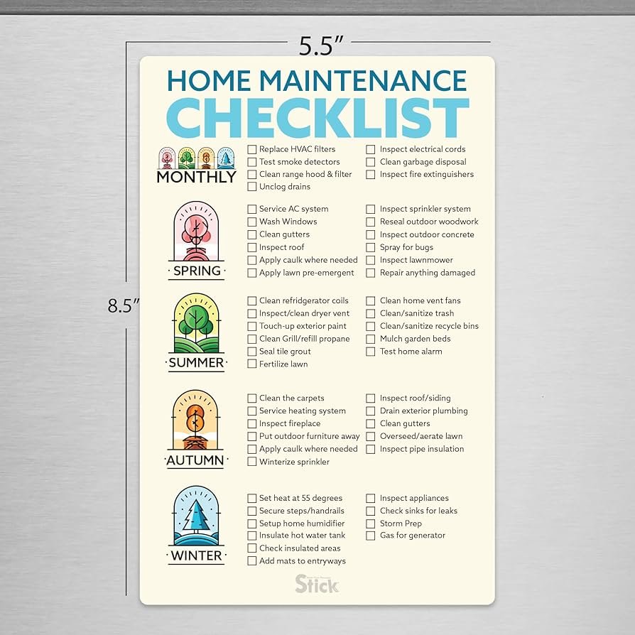 Seasonal Home Maintenance Checklist: What to Do Every 3 Months
